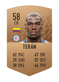 Carlos Terán Common 58 OVR