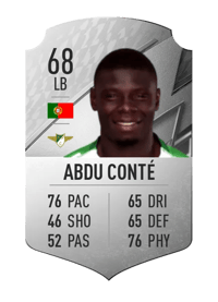 Abdu Conté Rare 68 OVR