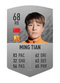 Ming Tian Common 68 OVR