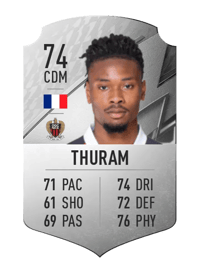 Khéphren Thuram Rare 74 OVR