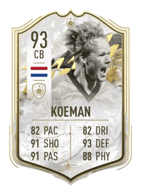 Ronald Koeman Prime Icon Moments 93 OVR