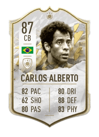 Carlos Alberto Icon 87 OVR
