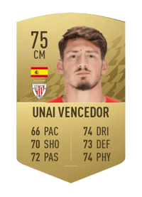 Unai Vencedor Common 75 OVR