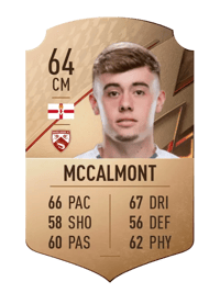 Alfie McCalmont Rare 64 OVR