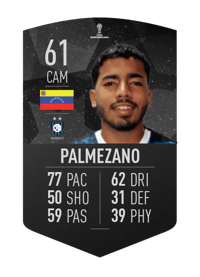 Brayan Palmezano CONMEBOL SUDAMERICANA 61 OVR