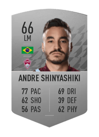 Andre Shinyashiki Common 66 OVR