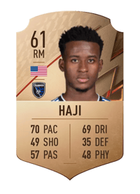 Siad Haji Rare 61 OVR