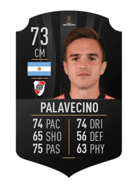 Agustín Palavecino CONMEBOL LIBERTADORES 73 OVR