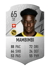 Felix Mambimbi Rare 65 OVR