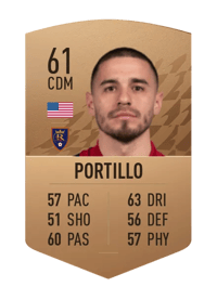 Justin Portillo Common 61 OVR