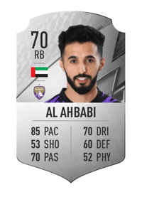 Bandar Al Ahbabi Rare 70 OVR