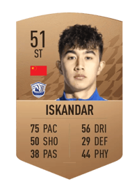 Bughrahan Iskandar Common 51 OVR