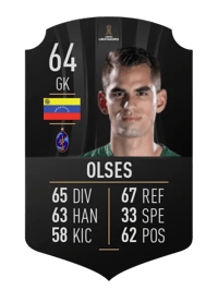 Carlos Olses CONMEBOL LIBERTADORES 64 OVR