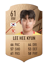 Lee Hee Kyun Rare 61 OVR
