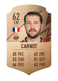 Louis Carnot Rare 62 OVR