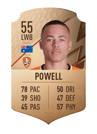 Izaack Powell Rare 55 OVR