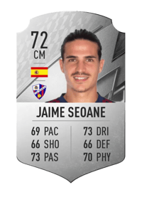 Jaime Seoane Rare 72 OVR