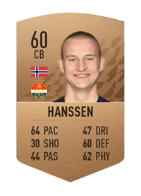 Sondre Fosnæss Hanssen Common 60 OVR