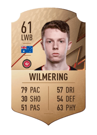 Daniel Wilmering Rare 61 OVR