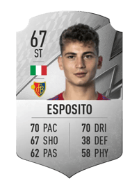 Sebastiano Esposito Rare 67 OVR