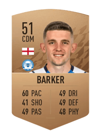 Kyle Barker Common 51 OVR