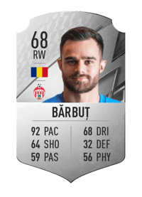 Cristi Bărbuț Rare 68 OVR