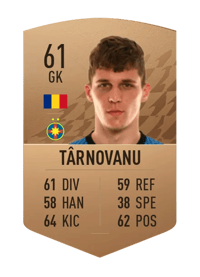 Ștefan Târnovanu Common 61 OVR