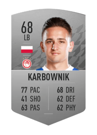 Michał Karbownik Common 68 OVR