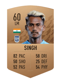 Bipin Singh Common 60 OVR