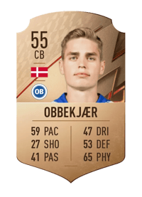 Daniel Obbekjær Rare 55 OVR
