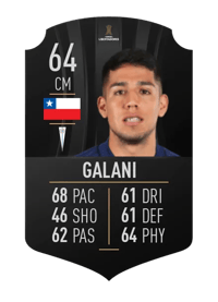 Sebastián Galani CONMEBOL LIBERTADORES 64 OVR