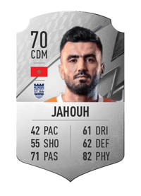 Ahmed Jahouh Rare 70 OVR