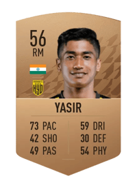 Mohammed Yasir Common 56 OVR