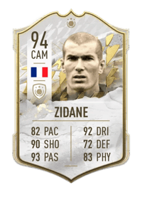 Zinedine Zidane Icon 94 OVR