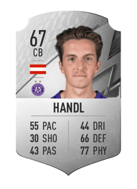 Johannes Handl Rare 67 OVR