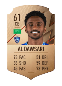 Khalifa Al Dawsari Rare 61 OVR