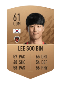 Lee Soo Bin Common 61 OVR