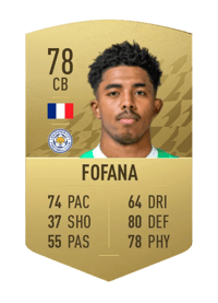 Wesley Fofana Common 78 OVR