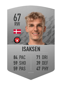 Gustav Isaksen Common 67 OVR