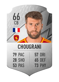 Joris Chougrani Rare 66 OVR