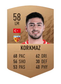 Nurettin Korkmaz Common 58 OVR