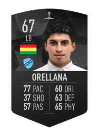 Juan José Orellana CONMEBOL SUDAMERICANA 67 OVR