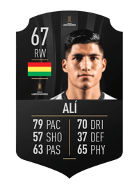 Luis Alí CONMEBOL LIBERTADORES 67 OVR