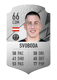 Michael Svoboda Rare 66 OVR