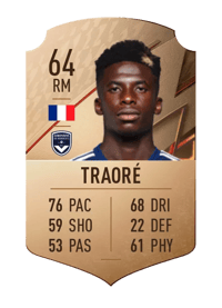 Amadou Traoré Rare 64 OVR