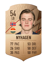 Andreas Nyhagen Rare 54 OVR
