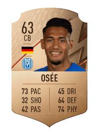 Yannick Osée Rare 63 OVR