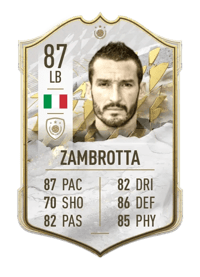 Gianluca Zambrotta Icon 87 OVR