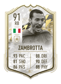 Gianluca Zambrotta Prime Icon Moments 91 OVR