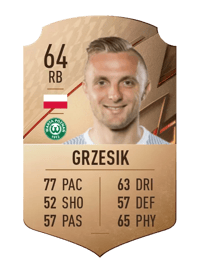 Jan Grzesik Rare 64 OVR